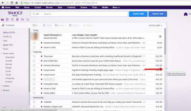 how to get rid of yahoo mail sponsored ads adguard